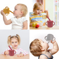Cawan air silikon baru cawan anti-drop bayi